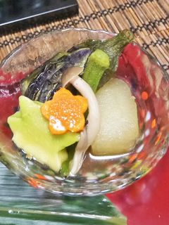 冬瓜で秋の炊いたん小鉢-レシピのメイン写真