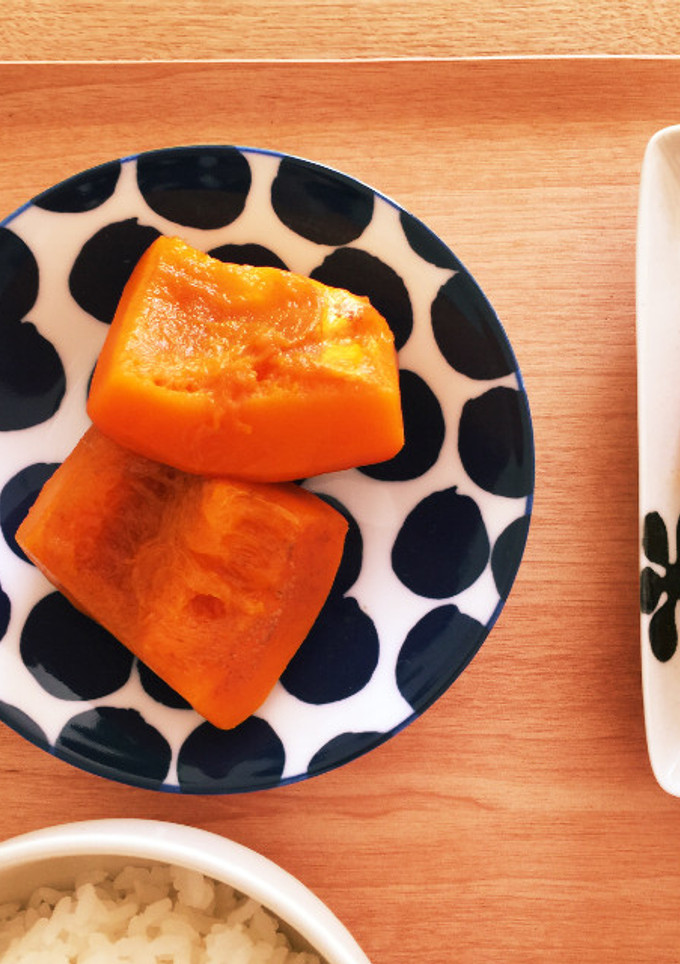 打木赤皮甘栗かぼちゃの煮付け-レシピのメイン写真