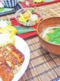 ムネチキンカツ丼