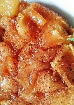 ホットケーキmixで、リンゴケーキ-レシピのメイン写真