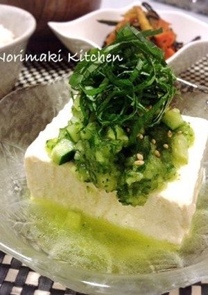 超簡単☆胡瓜ソースの冷奴-レシピのメイン写真