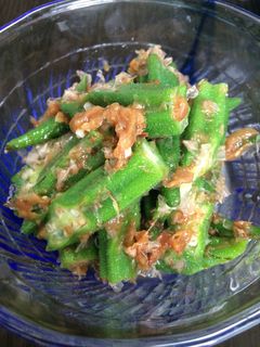 美味い!おくらの梅和え-レシピのメイン写真