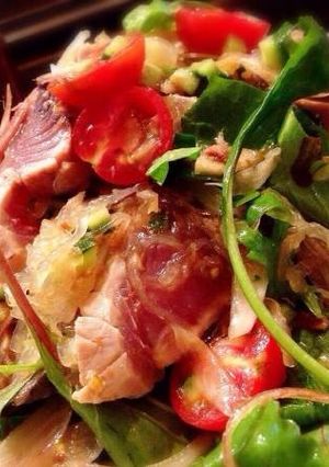 鰹！鰹！鰹！レアかつおイタリアンサラダ♪-レシピのメイン写真