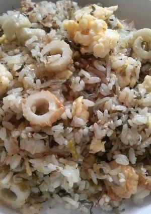 ☆じゃことゴマの美味しい高菜チャーハン-レシピのメイン写真