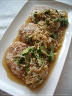 長芋もちin納豆のネバネバあんかけ☆-レシピのメイン写真