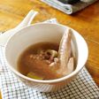 疲れた時に。手羽先と雑穀のスープ