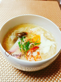母の味♡湯切り不要!あっさりにゅうめん♡-レシピのメイン写真