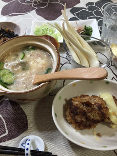 豆乳たっぷり豆腐で、冷や汁-レシピのメイン写真