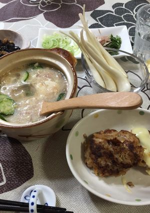 豆乳たっぷり豆腐で、冷や汁-レシピのメイン写真