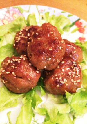 お酢でさっぱり♡肉団子-レシピのメイン写真
