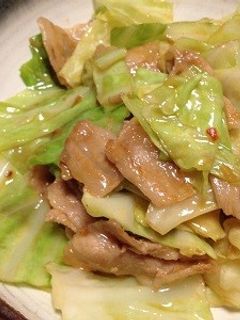 豚肉とキャベツの味噌いため-レシピのメイン写真