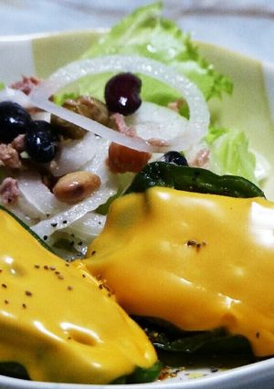 チーズ肉詰めピーマン-レシピのメイン写真
