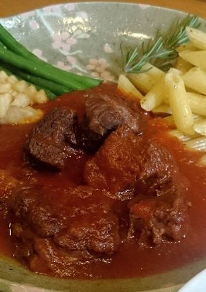 牛肉のワイン煮-レシピのメイン写真