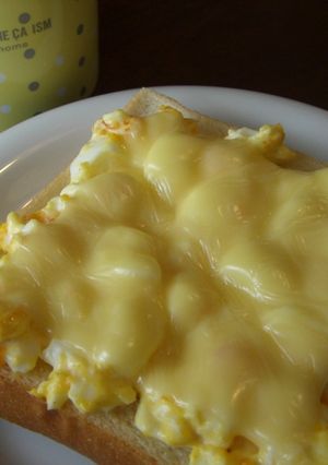 やさしいおいしさ☆たまチートースト-レシピのメイン写真