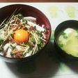 ブリの照り焼き~ぶりてりたま丼~