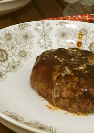 開運クッキング仕事運UPやる気ハンバーグ-レシピのメイン写真