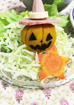 カボチャでハロウィン！-レシピのメイン写真
