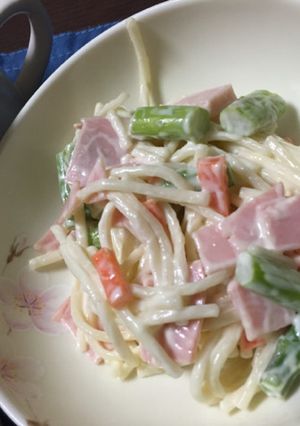 余ったうどんで!!マヨサラ!!-レシピのメイン写真