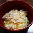 とろーりチーズの揚げ玉丼♪