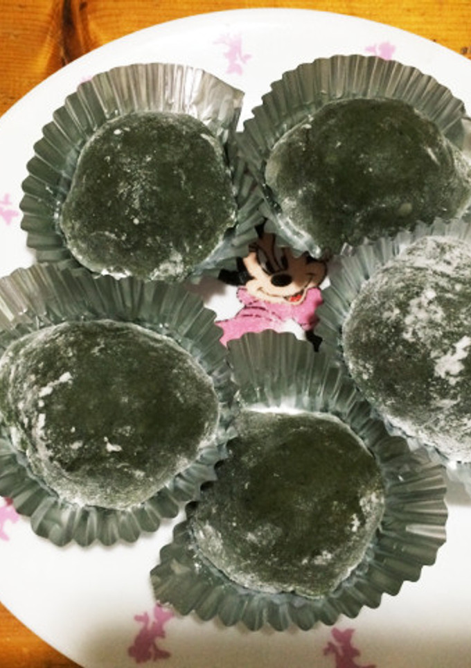 ヨモギ大福-レシピのメイン写真