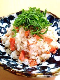秋鮭と白胡麻の混ぜごはん-レシピのメイン写真