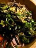 お蕎麦のサラダ