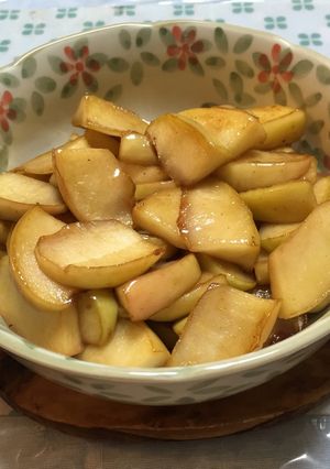 フライパンひとつで簡単！焼きりんご-レシピのメイン写真