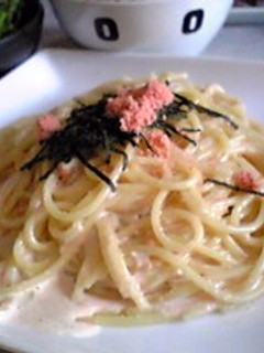 焼きたらこのクリームスパゲッティ-レシピのメイン写真