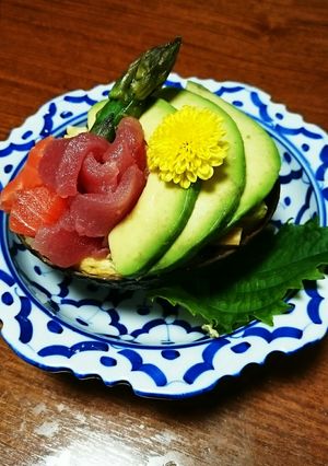 アボガドカップのちらし寿司-レシピのメイン写真