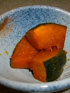 ゴマ風味のかぼちゃの煮物-レシピのメイン写真
