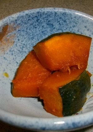 ゴマ風味のかぼちゃの煮物-レシピのメイン写真