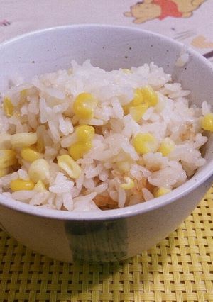 炊飯器で簡単コーンごはん-レシピのメイン写真