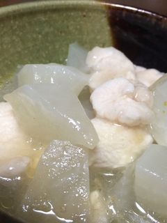 やわらか鶏むね肉&大根の柚子こしょう煮-レシピのメイン写真