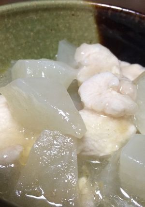 やわらか鶏むね肉&大根の柚子こしょう煮-レシピのメイン写真