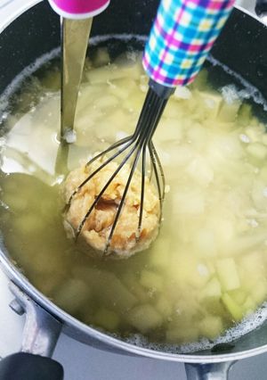 ズボラさんへ味噌汁の味噌の溶き方☆-レシピのメイン写真
