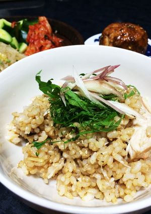 【Ingress】烏龍茶炊き込みごはん-レシピのメイン写真