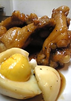 とり手羽元の甘辛煮＆玉子煮-レシピのメイン写真