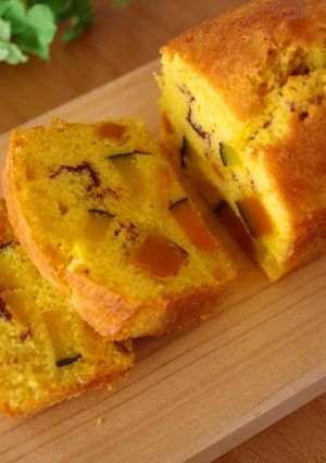 ＨＭで作る☆かぼちゃの簡単パウンドケーキ-レシピのメイン写真