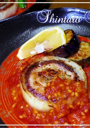 秋刀魚（イワシ）のオニオンリングソテー-レシピのメイン写真