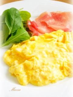 朝ごはん*チーズ・スクランブルエッグ-レシピのメイン写真