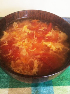 トマトのかき玉汁-レシピのメイン写真