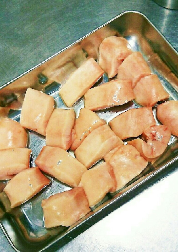 臭み無し簡単魚屋鮭、たら白子下処理-レシピのメイン写真