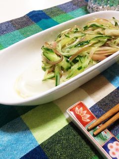 みょうがと胡瓜の白だし和え-レシピのメイン写真