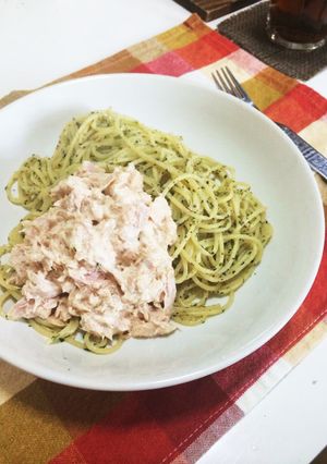 パジルとツナマヨのパスタ-レシピのメイン写真