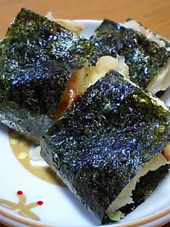 のり巻きお好み焼き お弁当の1品にどうぞ-レシピのメイン写真
