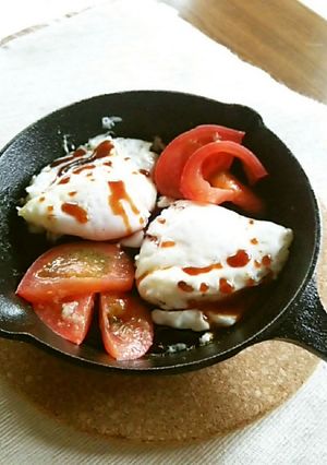 ミニスキレットDE揚げ焼きたまご-レシピのメイン写真