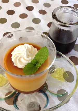 豆腐入り紅茶プリン-レシピのメイン写真