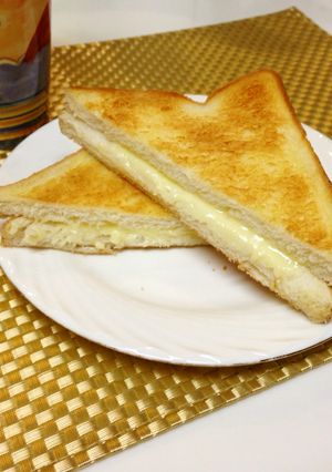 トースターでグリルドチーズサンドトースト-レシピのメイン写真