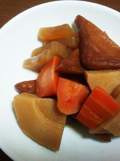 さつま揚げの煮物-レシピのメイン写真