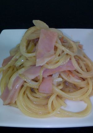 ベーコンクリームパスタ-レシピのメイン写真